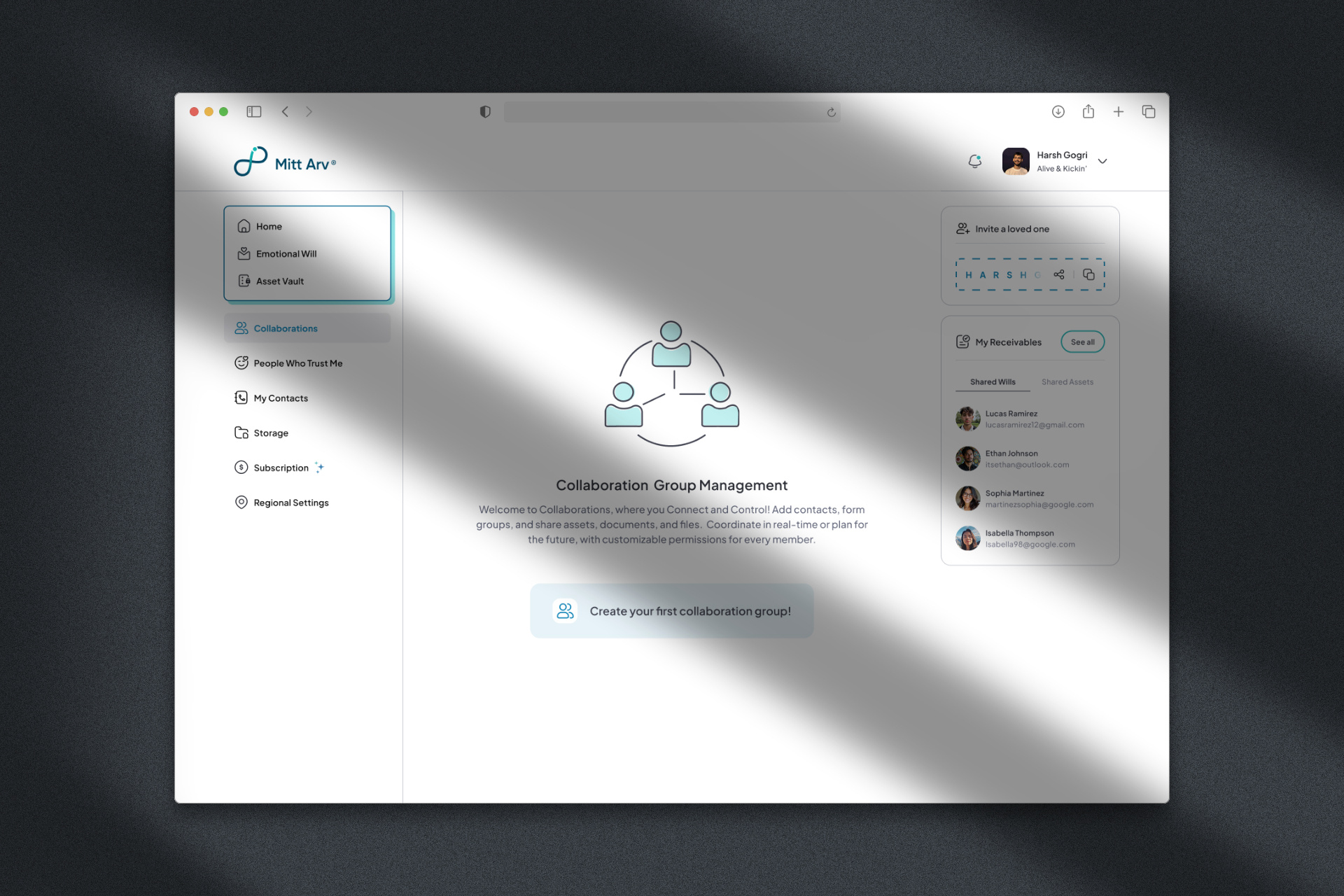 Redesigned Landing Page (Empty State)